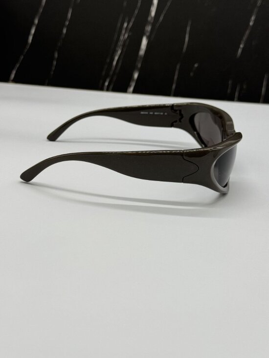 NEW BALENCIAGA BB0157S 008 BROWN UNISEX SUNGLASSES BALENCIAGA EYEWEAR main image 6